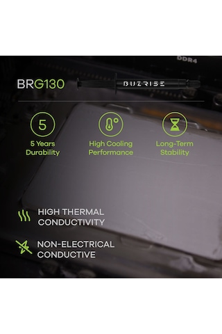 Buzrise Brg-170 10gr Yüksek Performanslı Termal Macun 17w/m.k