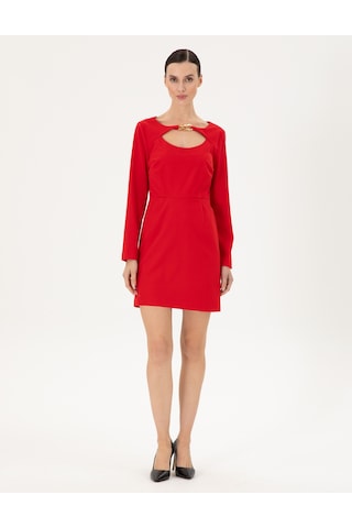 Pierre Cardin Kadın Kırmızı Elbise Dokuma 50292372-vr030 Kırmızı