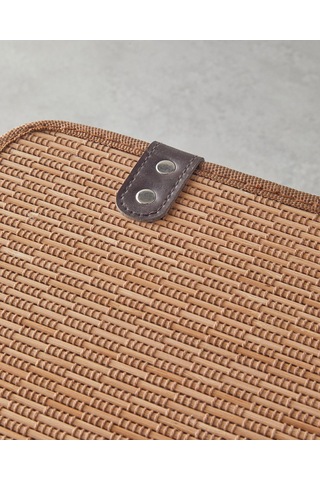 Gina Bambu Saklama Kutusu Kahve Kahve - 28x20x18 Cm