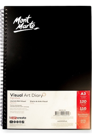 Mm Sanat Günlüğü Signature A3 120sayfa 110gr