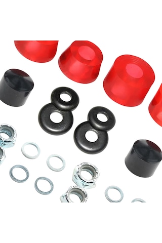 Homyl Kaykay Kamyon Burçları Kiti Açık-kırmızı-11-mm Açık Kırmızı Çok Renkli