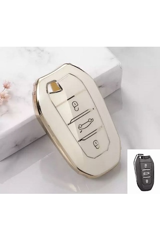 Citroen C3 C4 Elysee C5 Aircross Anahtar Kılıfı Sustasız Model Be