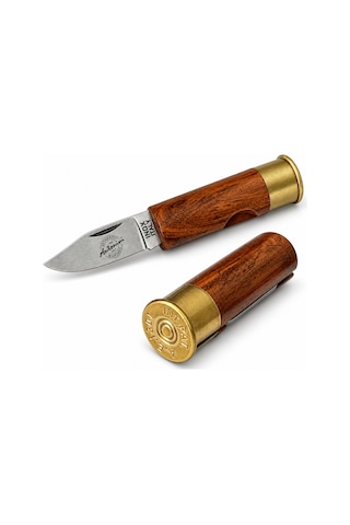 Antonini Old Bear Kamp Çakı - 12 Cl. Temalı - Ağaç Desen - Ceviz - Anto 1301-cu-s Çok Renkli