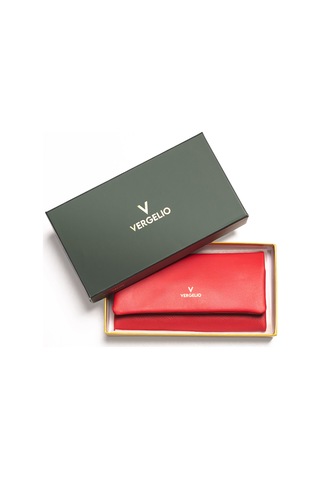 Red Cüzdan & Kartlık Kadın Diğer 2824 Vergelio Flother Wallet Card Holder Kırmızı