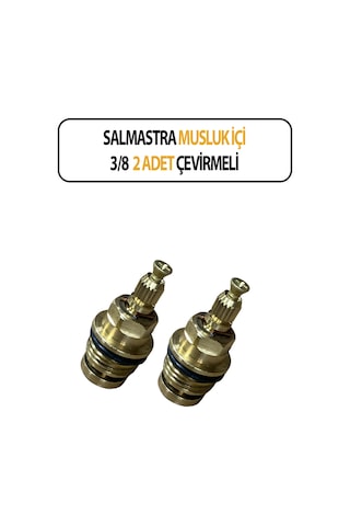 Salmastra 3/8 Musluk Içi Çevirmeli Model 2 Adet