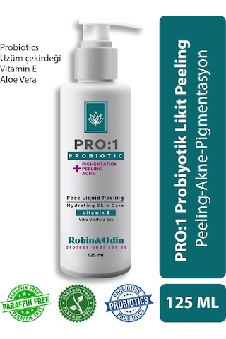 Robin & Odin Pro: 1 Probiyotikli Likit Peeling 125 ML