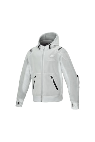 Alpinestars Moflow Air Tech Hoodie Korumalı Motosiklet Montu Gri