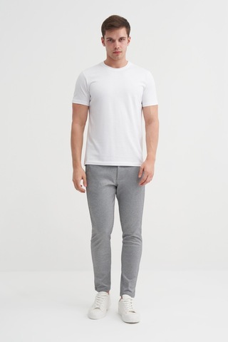 Cazador Basic Süprem Erkek T-shirt 46230 Beyaz Beyaz