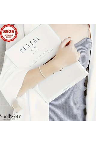 Nora Gümüş 925 Ayar Yılan Zincir Unisex Bileklik Her Tarza Uygun Sevdiklerinize Kendinize En Özel Hediye Gümüş