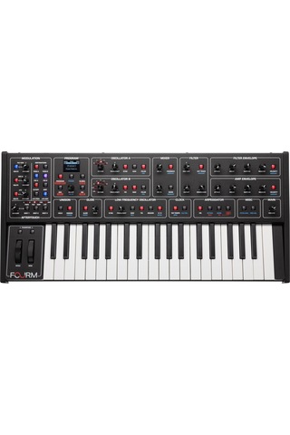 Sequential Fourm Compact Polyphonic Analog Synthesizer