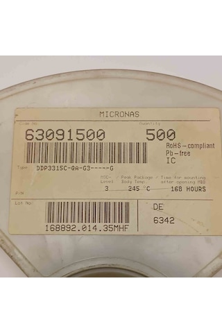 Ddp3315c-qa-g3 Smd Mıcronas Smd Entegreler