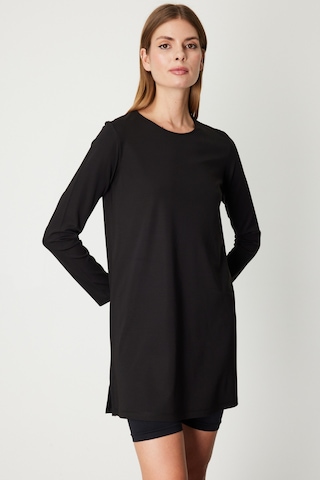 On Kadın Uzun Kollu Basic Tunik 61421 Siyah Siyah