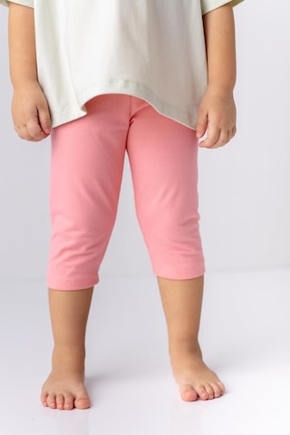 Zeyland Kız Çocuk Kısa Düz Tayt-pembe Pembe