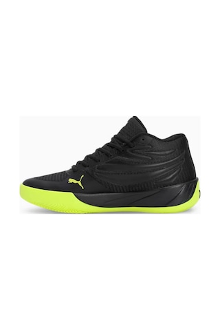 Puma Court Pro Erkek Basketbol Ayakkabısı Profoam Yastıklamalı Nefes Alabilir Performans Ayakkabısı Siyah/yeşil