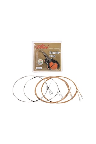 Alice Am03 Mandolin Teli, Mandolin Strings, Takım Tel