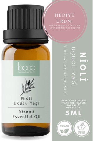Boco Born In Cosmetics Nioli Buhurdanlık Uçucu Yağı 5 ML
