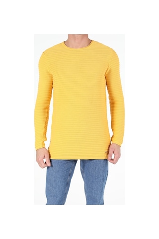 Colin's Slim Fit Safran Erkek Kazak CL1052362_Q1.V1_YLS