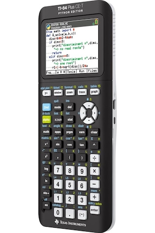 Texas Instruments  Ti-84 Plus  Ce-T Python  Edition Hesap Makinesi