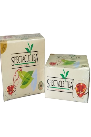 Spectacle Tea Gözlük Sallama Poşet Çay 1 Paket 100 Adetlik %100 Seylan Tea