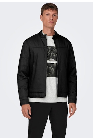 Only & Sons Onsrafael Jacket Otw Cs Erkek Mont-27689-Siyah