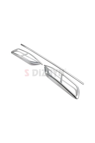 S-Dizayn  Volkswagen Passat B8.5 Krom Egzoz Görünümü Difüzör 4'Lü R Line 3
