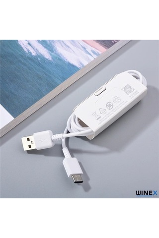 Winex Dg970 Usba To Type-C Data Ve Şarj Kablosu Beyaz