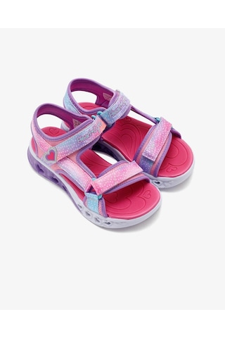 Skechers Flutter Hearts Pembe Kız Çocuk Sandalet Karışık