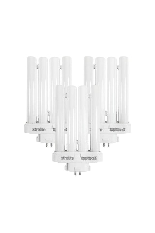 Yüksek Çözünürlüklü Okuma Lambaları İçin Xtralite 27w Gün Işığı Yedek Ampulü, 4 Pinli Gx10q-4 Dörtlü Tüp 6500k -ys Xh 3'lü Paket