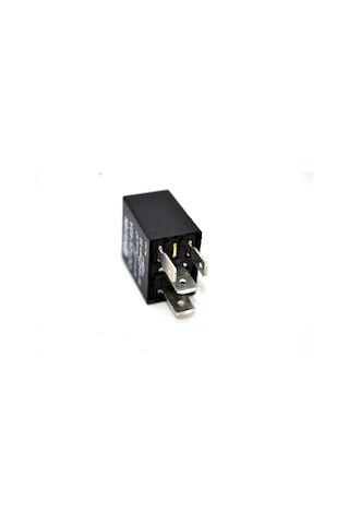 Mikro Röle 12V 40A 4 Fişli Dirençli Çift Platin Üstün