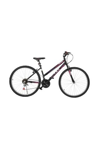Belderia Tec Eros 26 Jant 21 Vites Dağ Bisikleti 38 Cm Siyah / Pembe Siyah - Yeşil