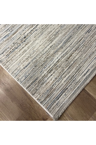 Hoom Rugs Nova 1123 Mavi Mikrofiber Modern Dokuma Halı Mavi