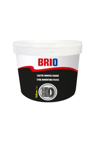 Brio Lastik Montaj Kremi Sarı 5 KG Brio Lastik Montaj Kremi Sarı 5 KG