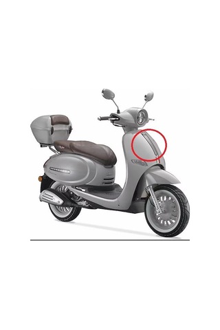 125 Cc - 50 Cc Orta Park Lambası Led Cappucino Moto Eay