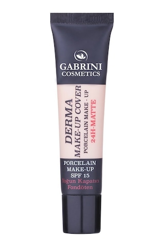 Gabrini Fondöten Porselen Makyaj Derma Make Up Cover No:101