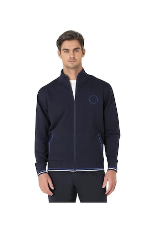 Pierre Cardin 7125 Erkek Uzun Kollu Dik Yaka Eşofman Takımı-lacivert Lacivert