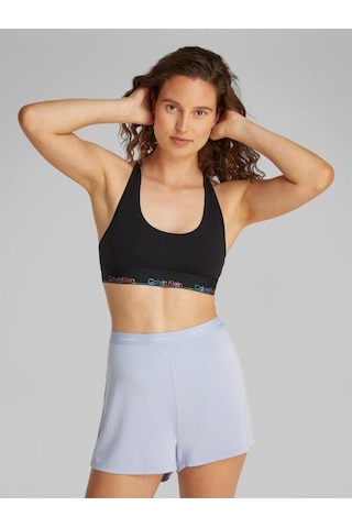Calvin Klein Kadın Sporcu Sütyeni-lv00qf8187 Siyah