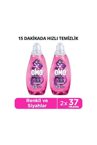 Express Fresh Capcanlı Renkler Renkli Ve Siyahlar Sıvı Çamaşır Deterjanı 1480 Ml X2