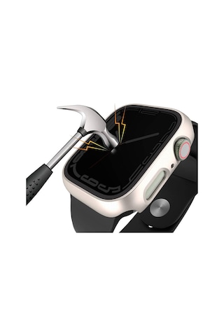 Apple Uyumlu Watch 40mm Sert Pc Kasa Ve Privacy Hayalet Ekran Koruyucu Zore Watch Gard 32