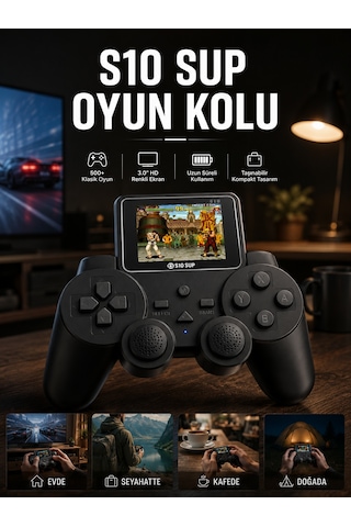 S10 Sup 520 Oyunlu Gamepad Tv Uyumlu Gamepad - Lisinya