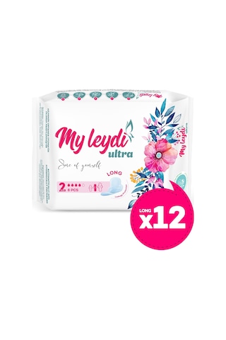 Myleydi Ultra Hijyenik Ped Uzun 96 Adet (12 Paket)