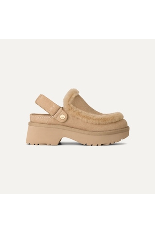Sandalet Kadın 1173331 Ugg W Esmee Clog Chestnut Taba Kahve