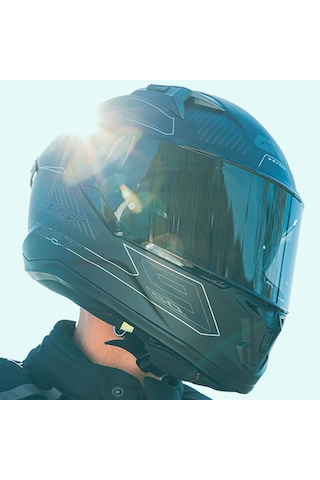 Givi 50.9 Enigma Kapalı Motosiklet Kaskı Mat Siyah - Titanyum