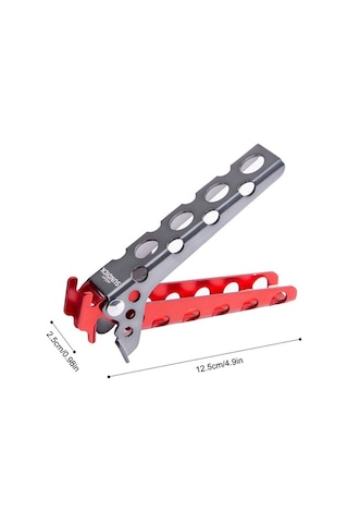 Dancemonkey Kampçılar İçin Pratik & Hafif Tencere Tut. - Paslanmaz Alüminyum Siyah Siyah