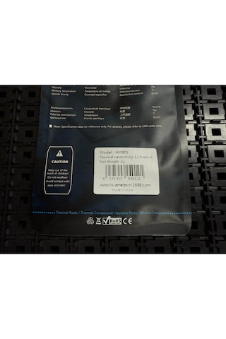 Hm805 12.8w 2 Gram Şırınga Termal Macun