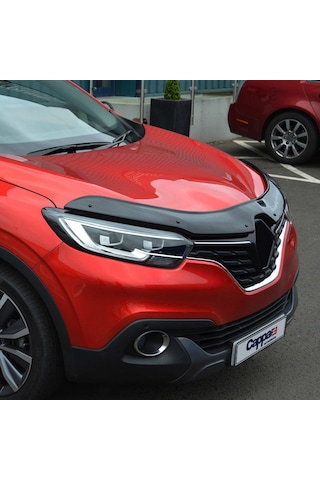 Cappafe Renault Kadjar Ön Kaput Koruma Rüzgarlık 4Mm Abs 12-20