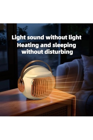 Trendooze Küçük Alan 500w Taşınabilir Isıtıcı, Hızlı Isıtır, Hafif Masaüstü