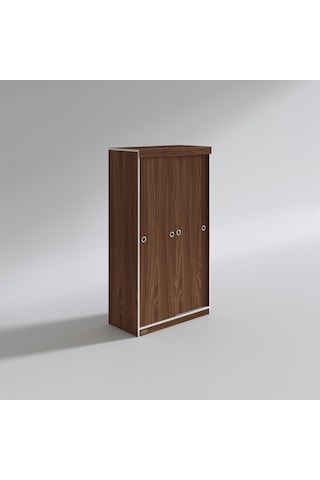 Kenzlife Gardırop Sürgülü Kapaklı Kapılı 100 Papatya Cvz Gardolap Dolap