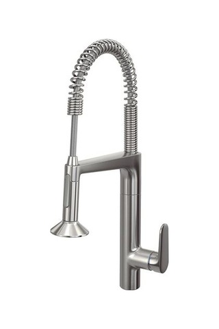 Ikea Majsjön Eviye Bataryası, Metal Rengi, 56 Cm, Spreyli Ve Spiralli