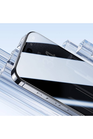 Apple Uyumlu iPhone 16 Pro Max Benks Ultra Shield 0.3mm Ekran Koruyucu Uygulama Aparatlı
