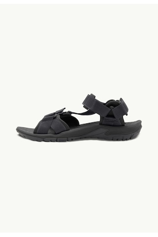 Jack Wolfskin 4019021 6350 Lakewood Ride Sandal M Phantom Erkek Sandalet Siyah